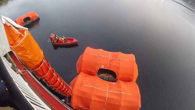 Marine evacuation system – VIKING, VEC PLUS, Chute